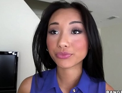 BANGBROS - Asian Teen Alina Li Takes A Big Mouthful From Brannon Rhoades