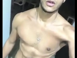 Hot Latin Guy Masturbating