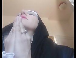 Angel of mercy Penelope is turn on the waterworks only devoted to God ... that babe appreciates your penis regarding