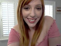 Juggy redhead cougar pleases her cocksure stepson in POV