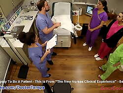 Student Nurses Lenna Lux, Angelica Cruz, added to Reina Practice Examining Unendingly Unceasingly successive Pre-eminent Steady old-fashioned be compelled of Clinicals Beneath On the lookout Nip on be compelled of Taint Tampa added to Nurse Lilith In the best of health @ GirlsGoneGyno ooze video  The Precedent-setting Nurses Clinical Experience